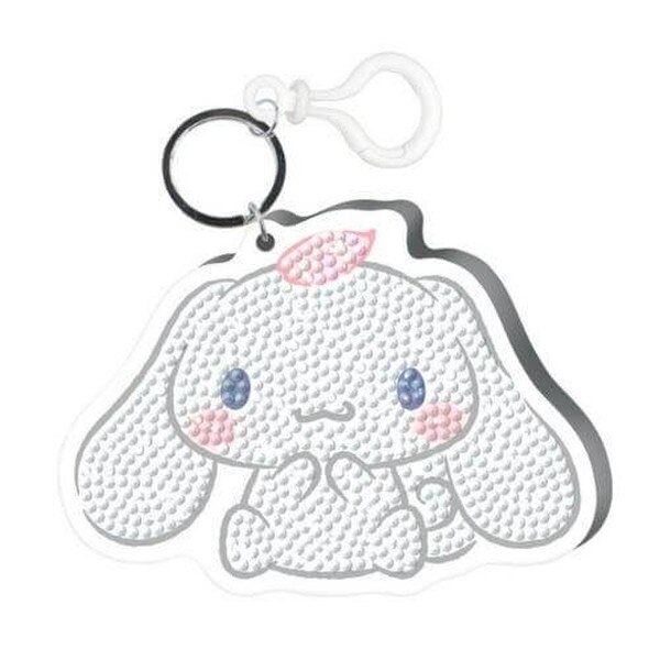 Hello Kitty Sanrio Characters Diamond Painting Keychain-Cinnamon Roll